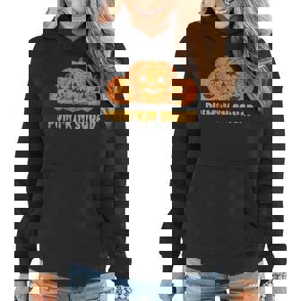 Spooky Halloween Spice Scary Pumpkin Squad Men Women Women Hoodie | Mazezy