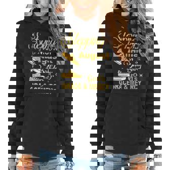 Stepping Into My August Birthday With Gods Grace And Mercy Women Hoodie | Seseable CA