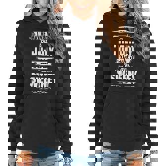 Sweeney Name Gift I May Be Wrong But I Highly Doubt It Im Sweeney Women Hoodie - Seseable