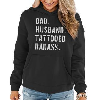 Tattoo Tattooed Dad From Daughter Son Wife Women Hoodie | Mazezy