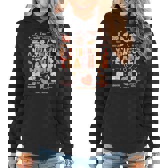 Teacher Thanksgiving One Thankful Teacher Fall Women Hoodie | Mazezy