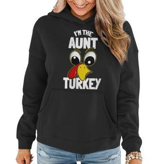 The Aunt Turkey Family Group Matching Thanksgiving Funny Gift For Womens Women Hoodie | Mazezy