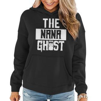 The Nana Ghost Grandma Granny Funny Halloween Scary Costume Women Hoodie | Mazezy