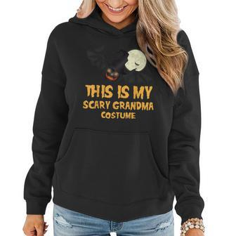 This Is My Scary Grandma Costume Adult Halloween Women Hoodie | Mazezy