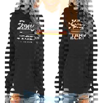 History Teachers Back To School Retro Social Studies Teacher Women Hoodie | Mazezy