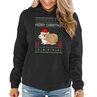 Ugly Christmas Sweater For Hamster Ugly Xmas Women Hoodie - Monsterry