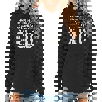 Never Underestimate A Girl Who Plays Cello Player Women Hoodie | Mazezy