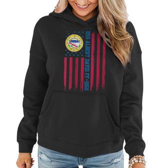 Uss Albert David Ff-1050 Flag Ship Veteran Christmas Women Hoodie - Thegiftio UK
