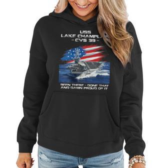 Uss Lake Champlain Cvs-39 Aircraft Carrier Veteran Christmas Women Hoodie - Thegiftio UK