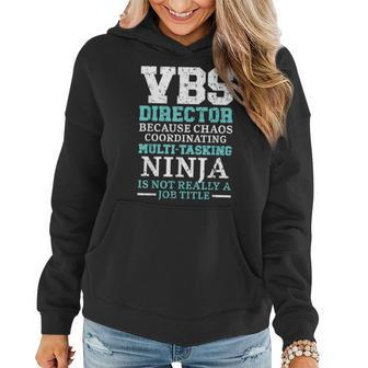 Vbs Director Vacation Bible School Christian Teacher Gifts For Teacher Funny Gifts Women Hoodie | Mazezy
