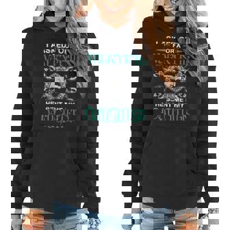 Viking I Asked Odin For A Valkyrie He Sent Me My Daughter Women Hoodie - Thegiftio