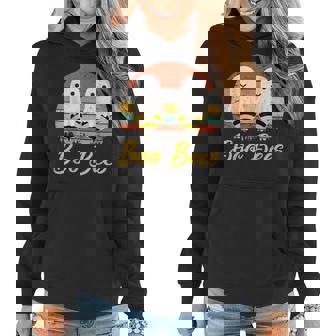 Vintage Boo Bees Halloween Vintage Bees Costume Boo Funny Halloween Funny Gifts Women Hoodie | Mazezy