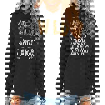 Wild About Learning Teacher Student First Day Of School Women Hoodie - Thegiftio