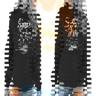 Womens Christian Smore More Jesus Less Me Camping Chocolate Dessert Women Hoodie - Thegiftio