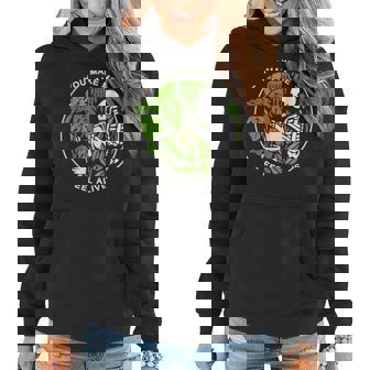You Make Me Feel Alive Halloween Skull Funny Plants Gift Halloween Funny Gifts Women Hoodie | Mazezy