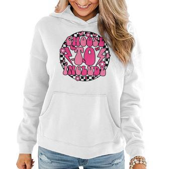 Choose To Include Special Education Teacher Autism Awareness Women Hoodie - Monsterry UK