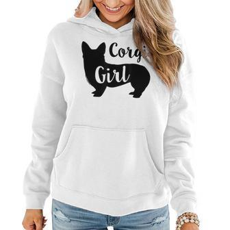 Corgi Girl T Funny Dog Lover Pet Owner Gift Women Women Hoodie | Mazezy