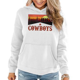 Cowboys Cowboy Killer Western Cactus Cactus Funny Gifts Women Hoodie | Mazezy