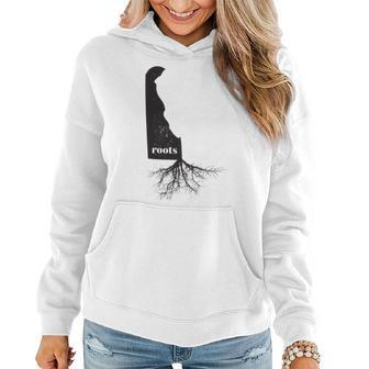 Delaware Roots State Men Women Home Pride Gifts Women Hoodie | Mazezy