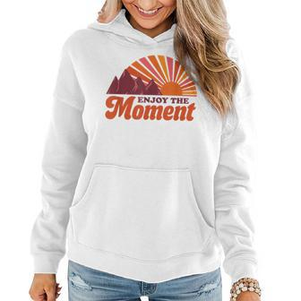 Enjoy The Moment Summer Road Trip Collection Women Hoodie | Mazezy