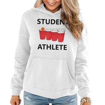 Funny College Student Beer Party Drunk Drinking Alcohol Gift Women Hoodie | Mazezy