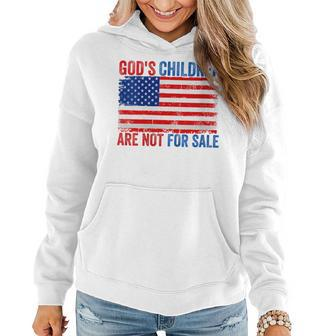 Gods Children Are Not For Sale Funny Gift For Womens Women Hoodie | Mazezy CA