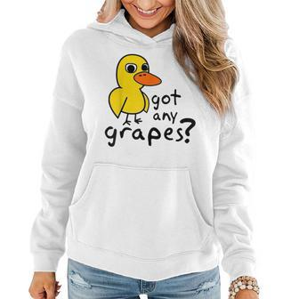 Got Any Grapes Duck Song Funny Kids Women Hoodie - Seseable