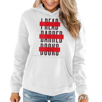 Im With The Banned Funny Book Readers I Read Banned Books Women Hoodie | Mazezy
