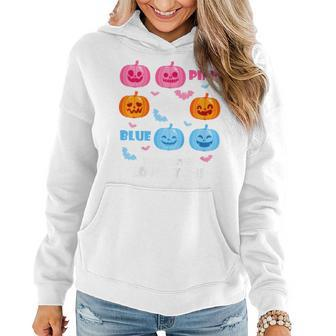 Kids Halloween Gender Reveal Your Sister Loves You Fall Theme For Sister Women Hoodie | Mazezy