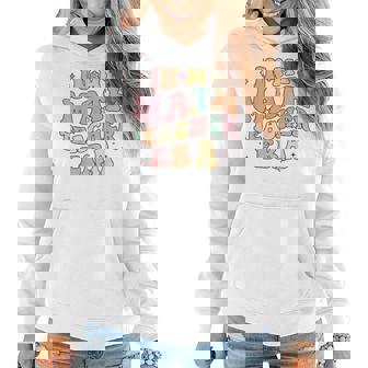 In My Math Teacher Era Retro Back To School Groovy Teacher Women Hoodie | Seseable CA