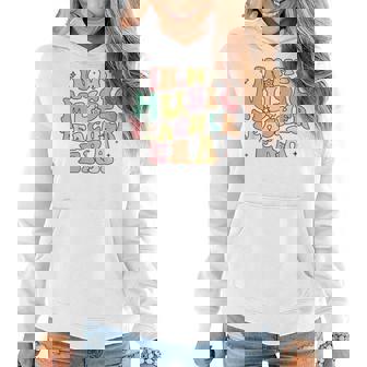 In My Music Teacher Era Retro Back To School First Day Women Hoodie | Mazezy