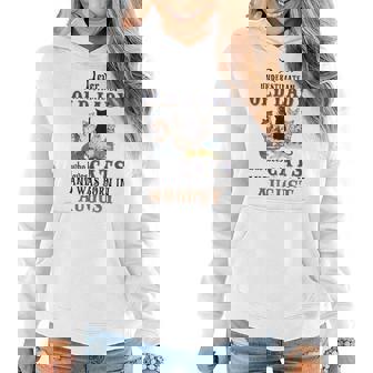Never Underestimate An Old Lady Loves Cats Born In August Women Hoodie - Seseable