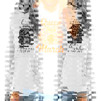 Queen Was Born In March Black History Birthday Junenth Women Hoodie | Mazezy