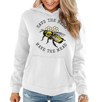 Save The Bees Make The Mead Homebrew Women Hoodie | Mazezy