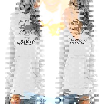 Snoregi Cute Sleeping Corgi Dog Women Hoodie | Mazezy