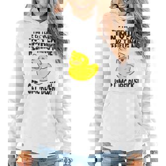 The Little Voices In My Head Keep Telling Me Get More Ducks Women Hoodie - Thegiftio