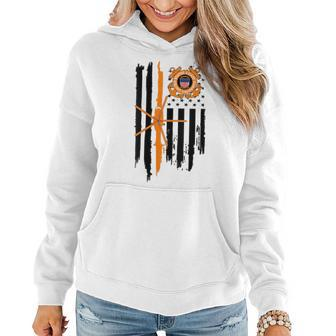 Us Coast Guard Uscg Us Armed Forces Patriot Apparel Gift For Womens Women Hoodie | Mazezy