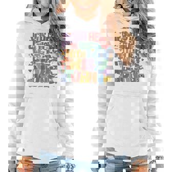 Vbs Twist And Turn 2023 Following Jesus Changes The Game Women Hoodie | Mazezy