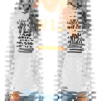 Wild About 2Nd Grade School Grade Teacher Women Hoodie | Seseable CA