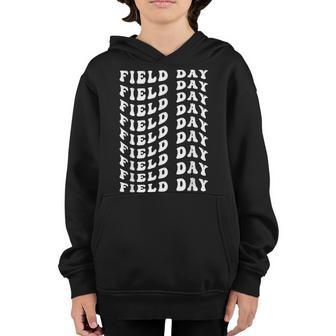 Field Day 2023 - Elementary School Field Day Team Blue Youth Hoodie - Thegiftio UK