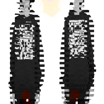 Fifth Grade Vibes Retro Vintage Great Vibes School Students Youth Hoodie | Mazezy