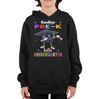 Goodbye Pre-K Graduation Pre K Kindergarten 2023 Hat Dabbing Youth Hoodie - Thegiftio UK