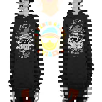 Groovy Seventh Grade Vibes Smile Boys Girls Back To School Groovy Gifts Youth Hoodie | Mazezy