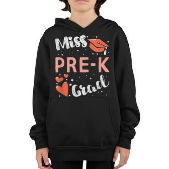 Kids Pre-K Graduation For Girls Prek Miss Pre-K Grad Youth Hoodie | Mazezy