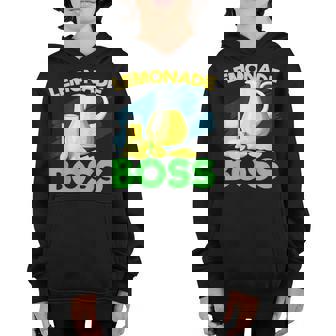 Lemonade Crew Kids Funny Lemonade Boss Lemon Lover Squad Youth Hoodie | Mazezy