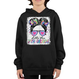 Little Miss 7Th Grade Girls Back To School 7Th Grade Youth Hoodie | Mazezy AU