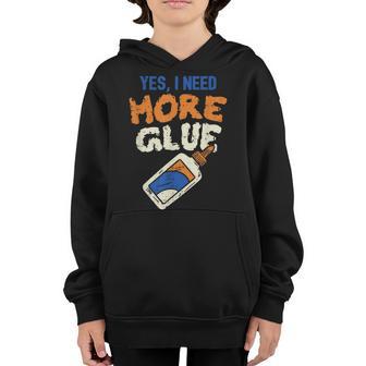 Need More Glue Slime For Girls & Kids Youth Hoodie - Thegiftio UK