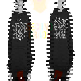 Oh Hey 2Nd Second Grade Back To School Leopard For Teachers Youth Hoodie | Mazezy