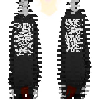 Seventh Grade Vibes Retro Vintage Great Vibes School Student Youth Hoodie | Mazezy