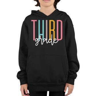 Third Grade Girls Boys Teacher Team 3Rd Grade Squad Gifts For Teacher Funny Gifts Youth Hoodie | Mazezy
